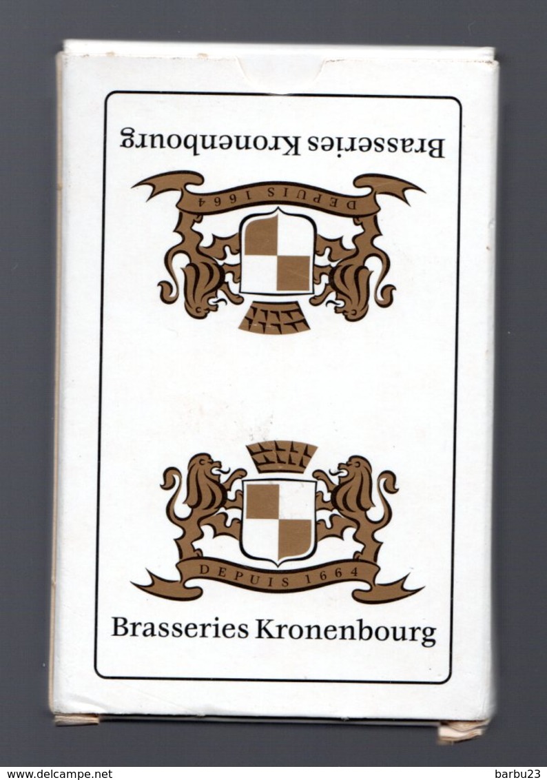 Jeu De 54 Cartes   Brasseries Kronenbourg Carta Mundi Bridge - Carte Da Gioco