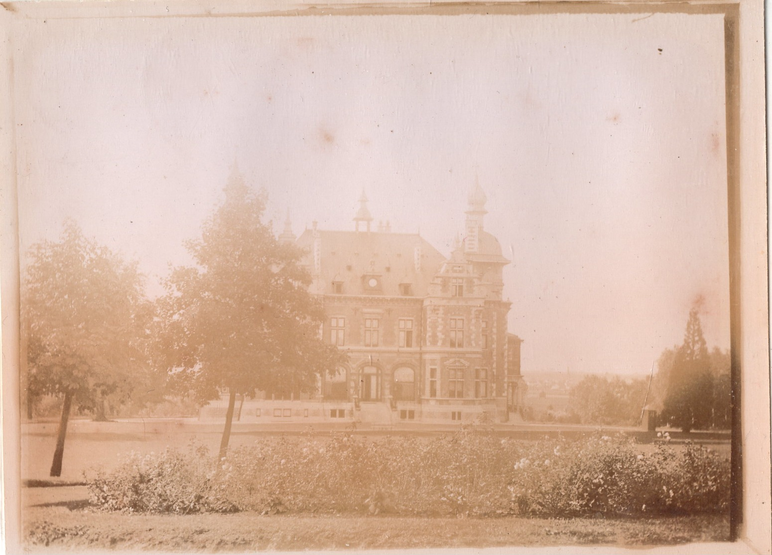 Photo Originale De 09/1897 Du Château Des Cailloux Près De Jodoigne . - Jodoigne