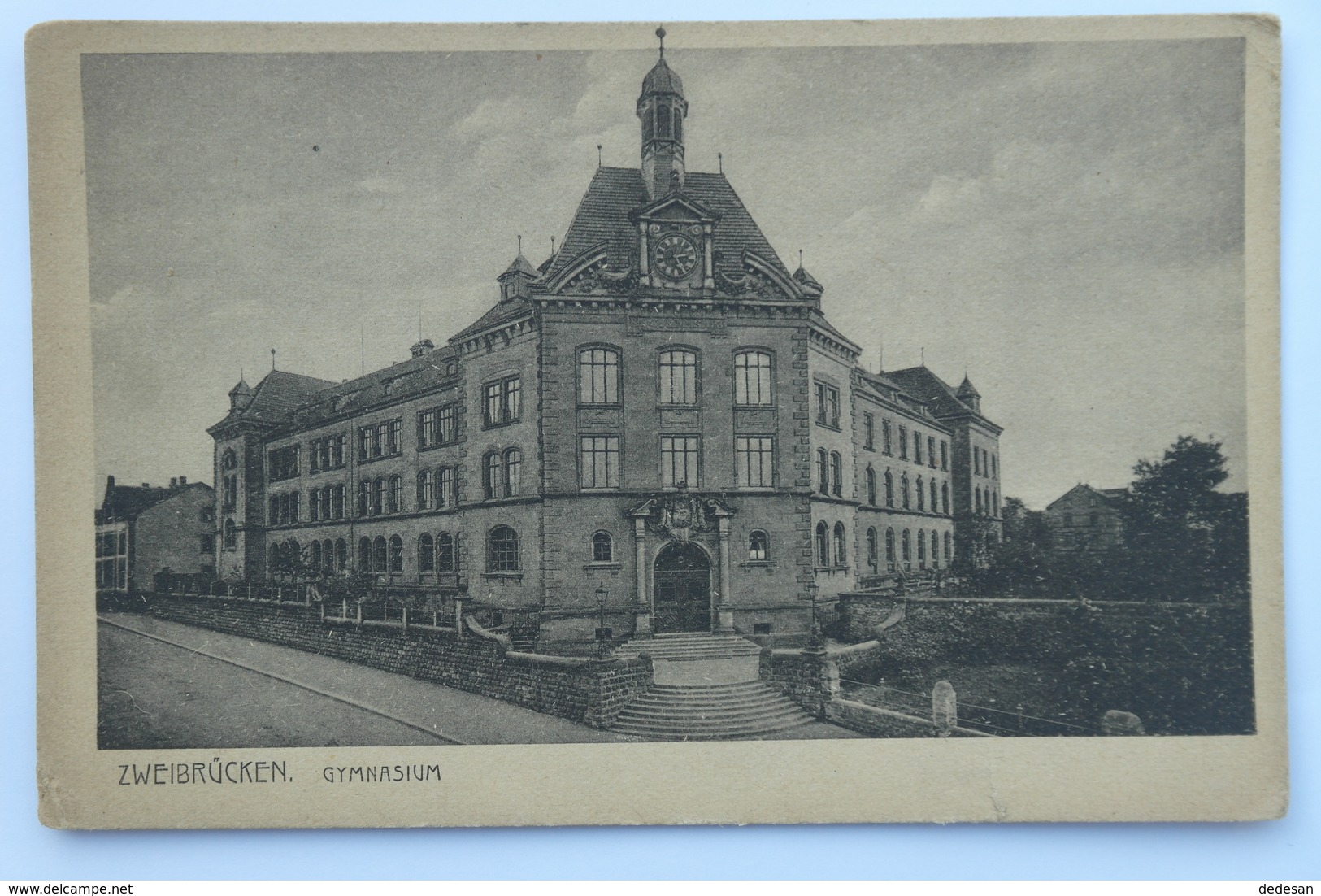 CPA ZWEIBRUCKEN Gymnasium - THE02 - Zweibrücken