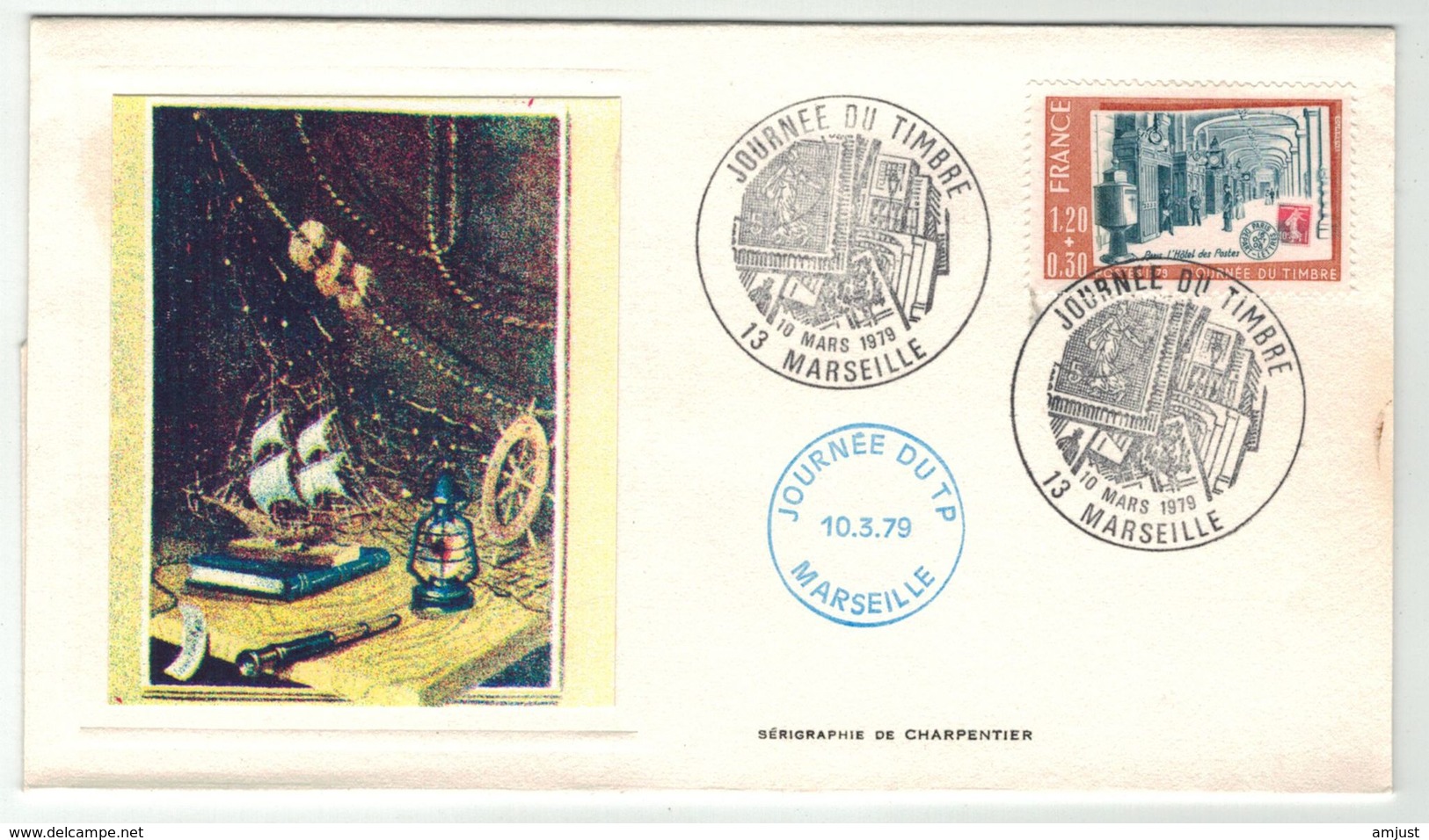 France // FDC // 1970-1979 // 1979 //  FDC Du 10.03.1979  Journée Du Timbre - 1970-1979