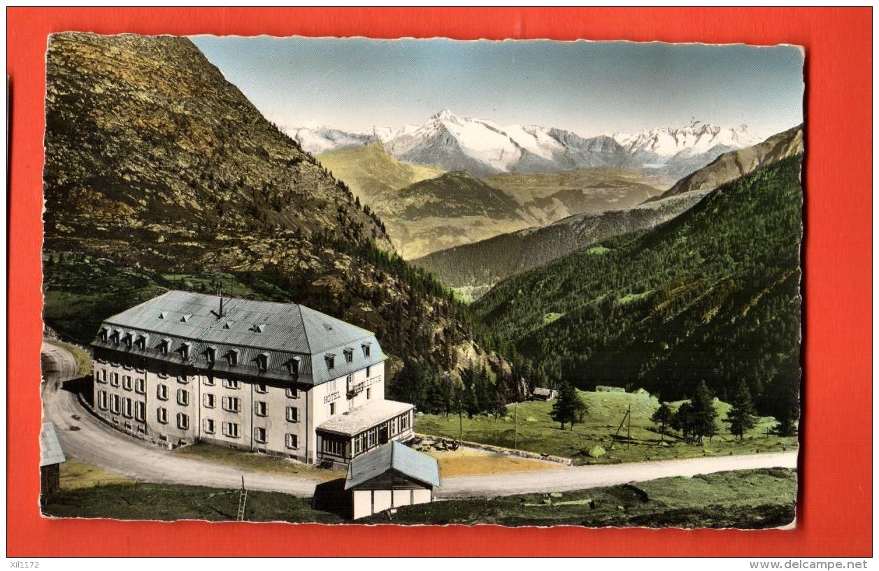 HCC-32 Simplon-Kulm, Hotel BEllevue. Gelaufen In 1959, - Simplon