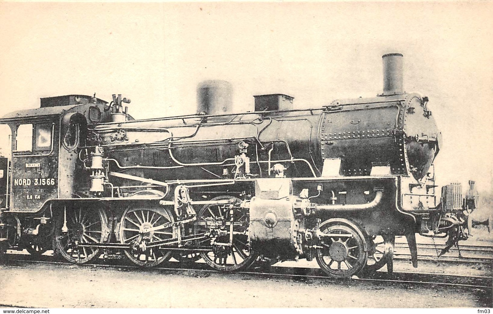 Valenciennes Locomotives Du Nord 1205 Train - Valenciennes