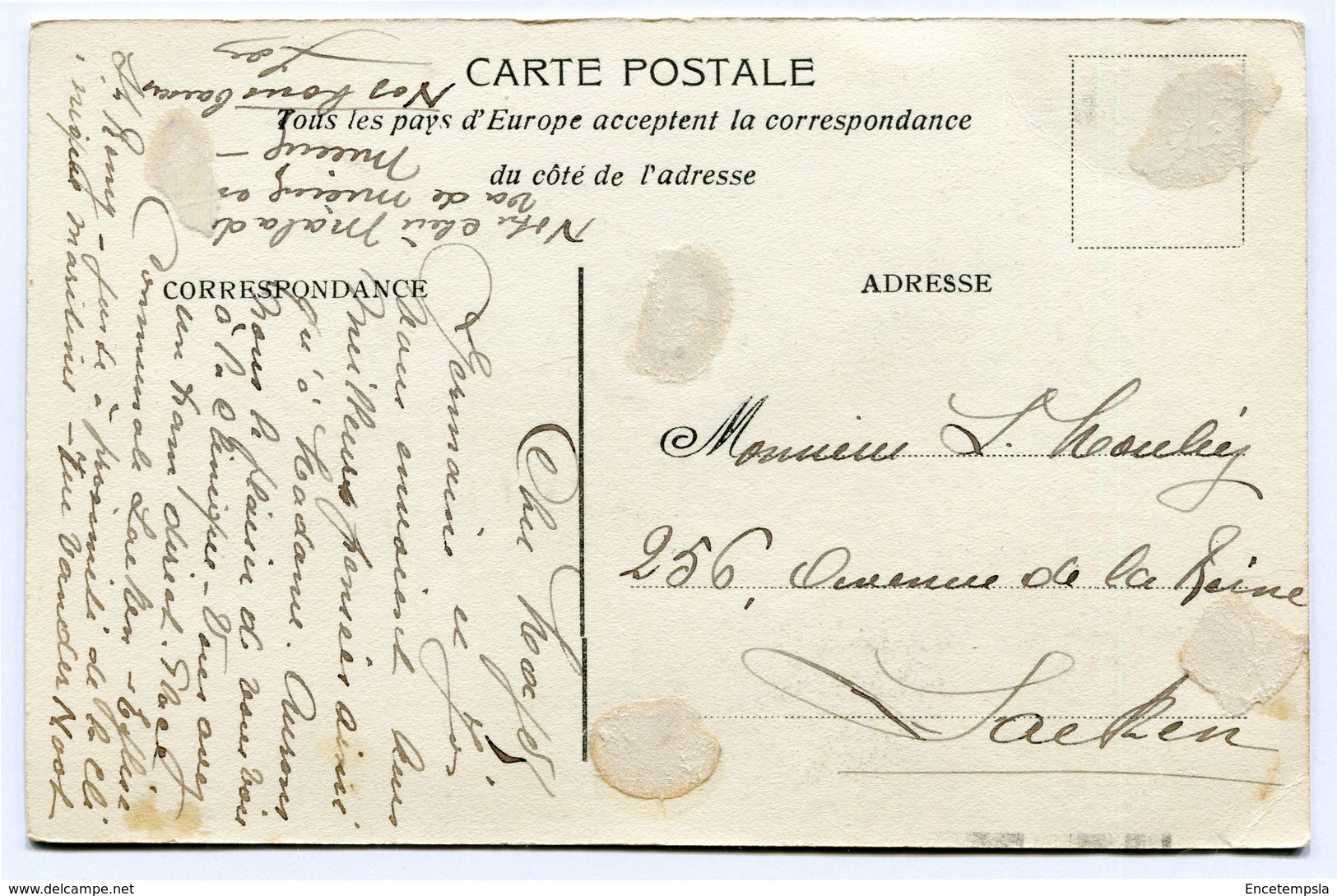 CPA - Carte Postale - Belgique - Molenbeek-St-Jean - Eglise Saint Henri - 1921 (CP2915) - Molenbeek-St-Jean - St-Jans-Molenbeek