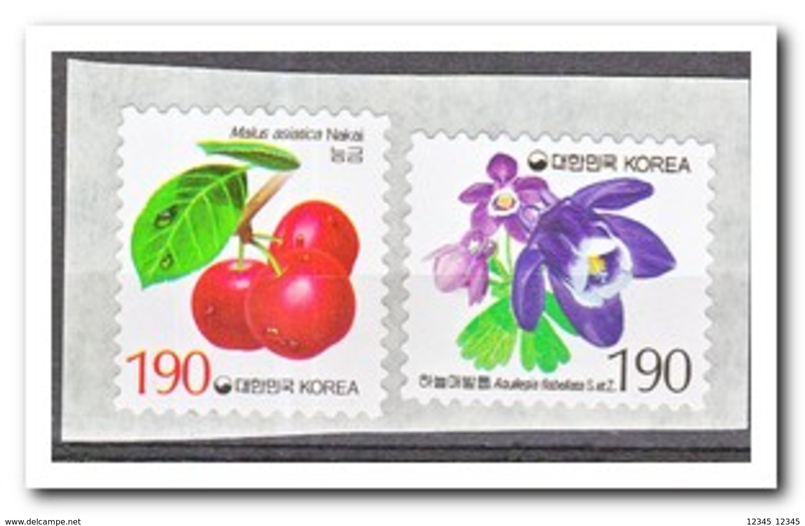 Zuid Korea 2003, Postfris MNH, Flowers, Fruit - Korea (Zuid)