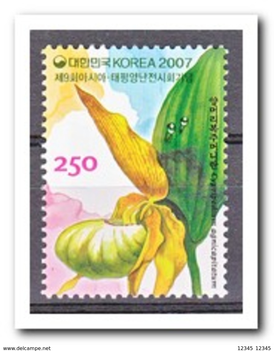 Zuid Korea 2007, Postfris MNH, Flowers, Orchids - Korea (Zuid)