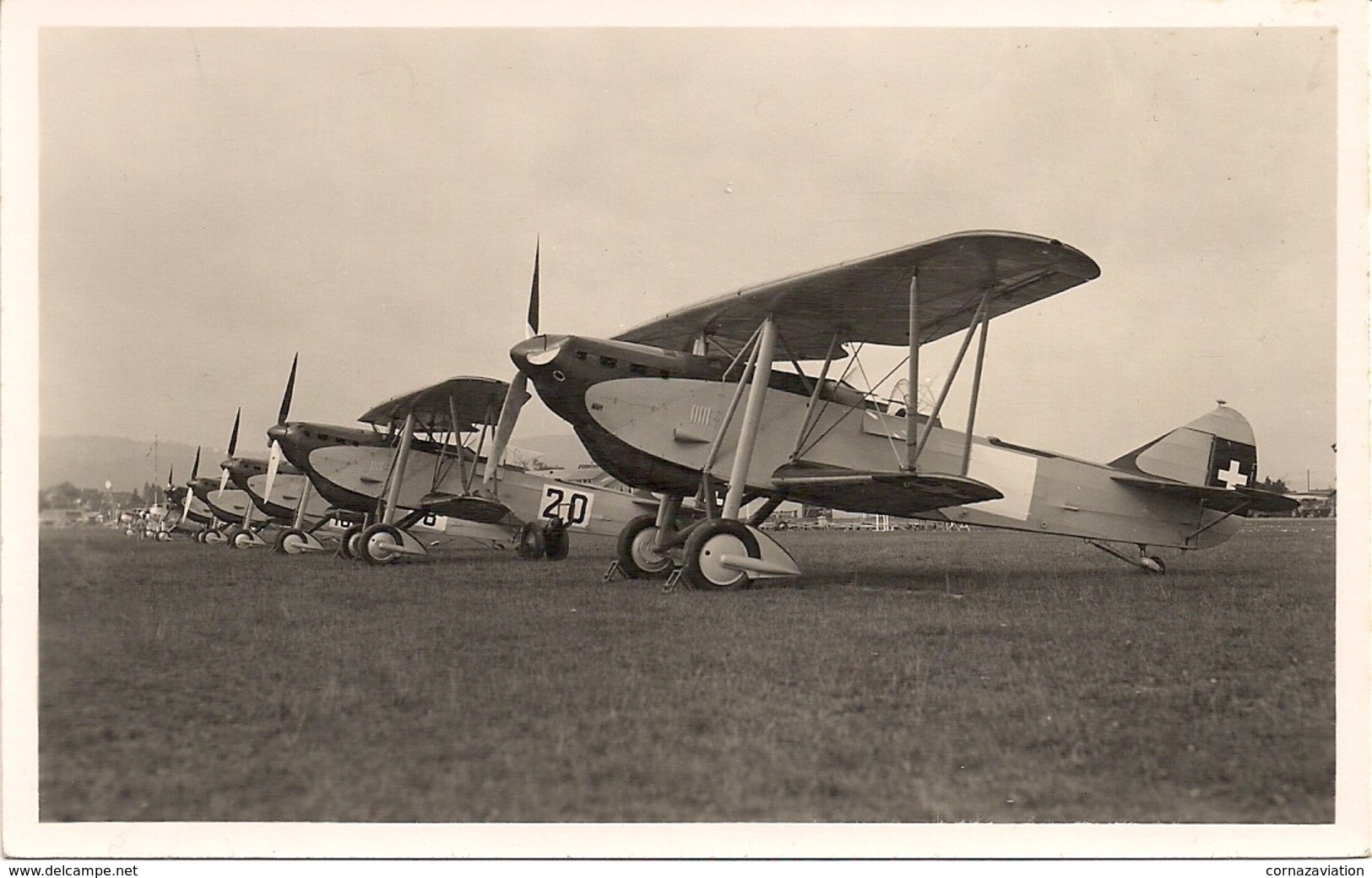 Aviation Avion Fokker CV - Armée Suisse - Dübendorf  - - Guerres - Autres