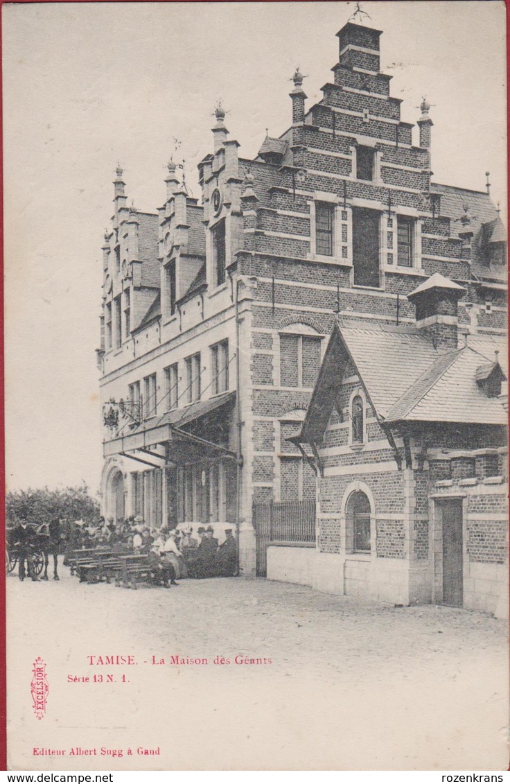 Bornem La Maison Des Géants Sugg Het Reuzenhuis Buitenland Paviljoen Expo 1897 Brussel Firma De Beukelaer Tamise Temse - Bornem