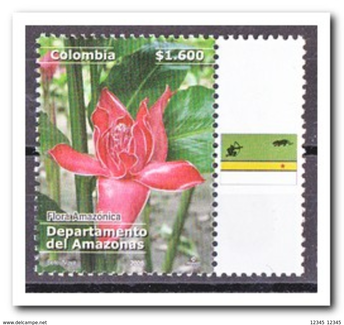 Colombia 2008, Postfris MNH, Flowers - Colombia