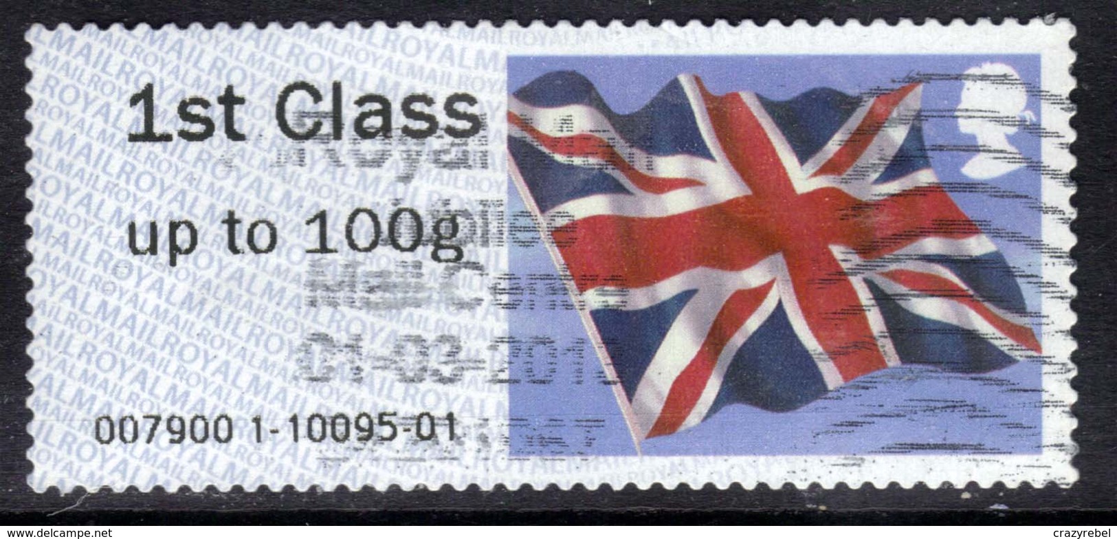 GB 2012 QE2 1st Class Post & Go Union Flag  ( D1330 ) - Post & Go (automaten)