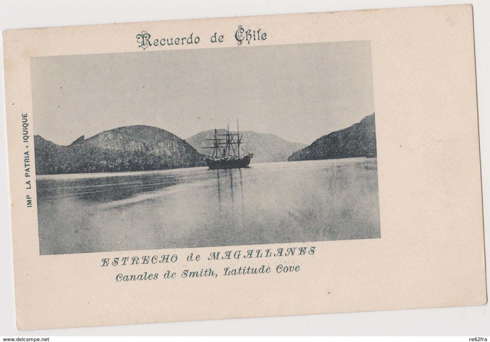 Estrecho De Magallanes, Canales De Smith, Latitude Cove, Chile - F.p. - Anni '1900 - Cile