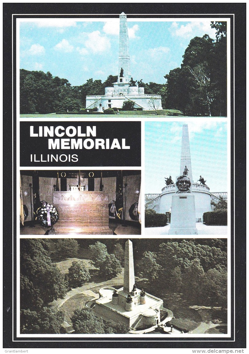 Lincoln Memorial, Springfield, Illinois, USA Unused - Springfield – Illinois