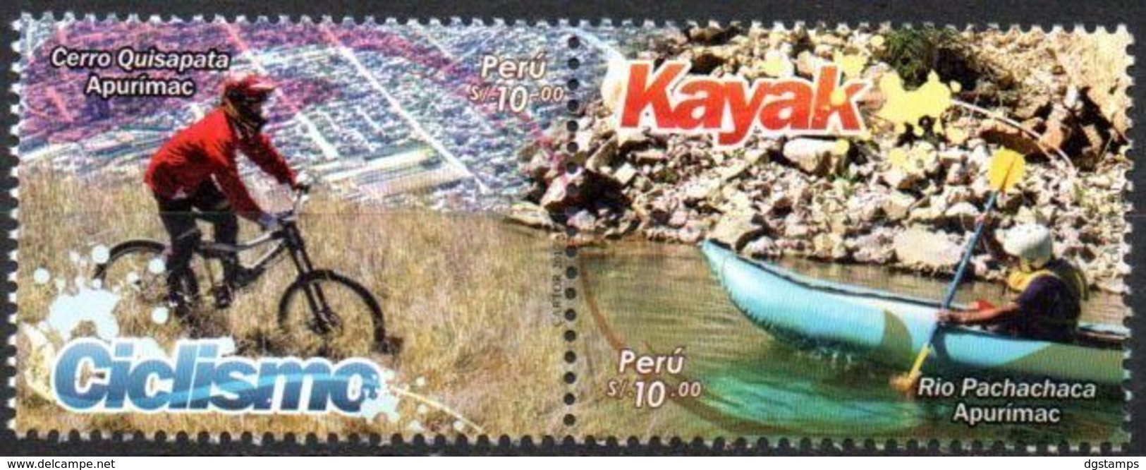 Peru 2018 ** Deportes De Aventura: Ciclismo Y Kayac En Apurimac. - Perú