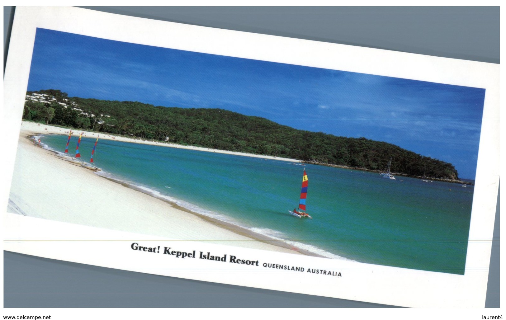 (125) Australia - (with Stamp At Back Of Card)  - QLD  - Great Keppel Island Resort - Great Barrier Reef