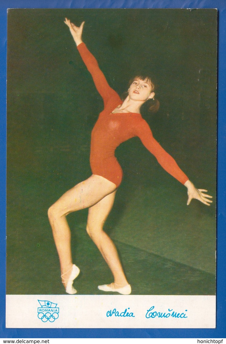 Rumänien; Maximumcarte 01870; Nadia Comaneci; 1976 - Maximumkarten (MC)