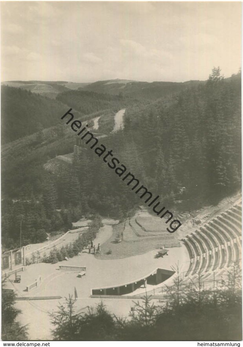 Meiningen - Naturtheater Der Deutsch-Sowjetischen-Freundschaft - Foto-AK Grossformat - Verlag Straub & Fischer Meiningen - Meiningen