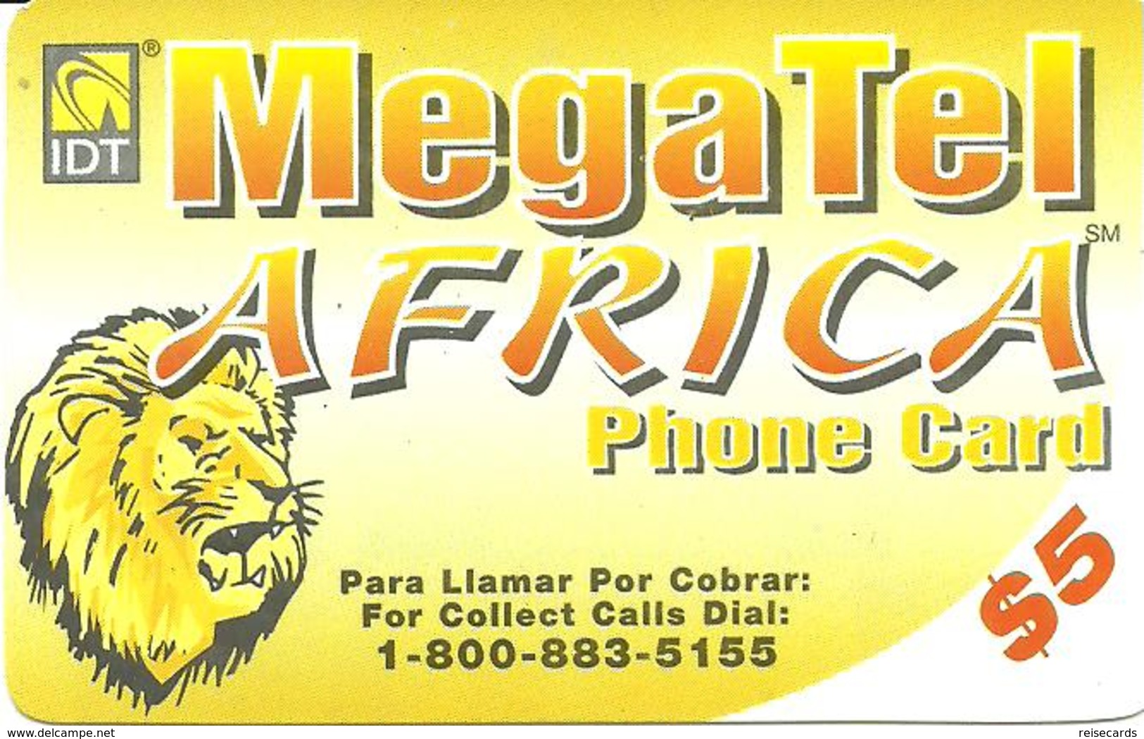 IDT:  UTA MegaTel - Africa - Sonstige & Ohne Zuordnung