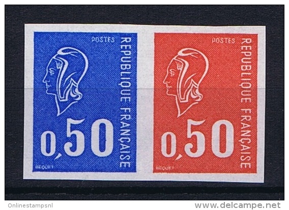 France :  Yv 1664 Non Dentelé, MNH/**  Double Essais De Couleur  Druckprobe,épreuve,prueb A,prova,proeven - Ohne Zuordnung