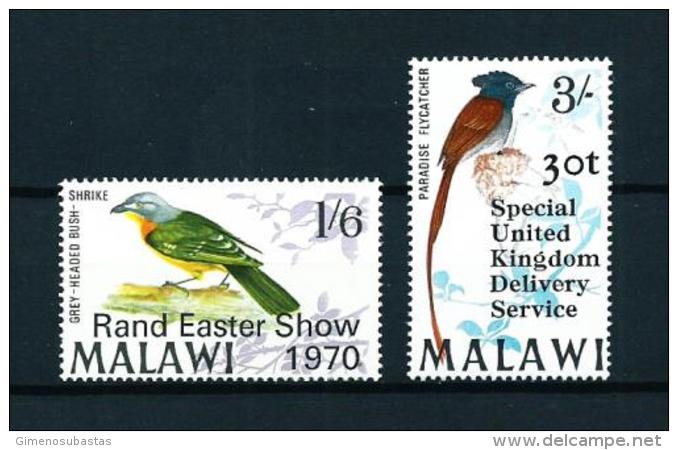 Malawi  N&ordm; Yvert  127-160 (sobrecarga)  En Nuevo - Malawi (1964-...)