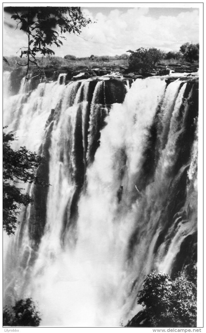 ZIMBABWE (Southern Rhodesia) RPPC -  Eastern Cataract Victoria Falls -  Rhodesia Railways Postcard - Zimbabwe