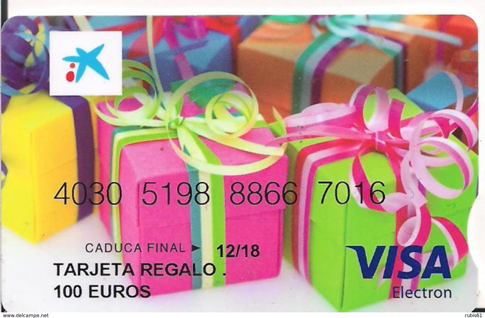 TARJETA REGALO 100EUROS CAIXABANK - Sin Clasificación