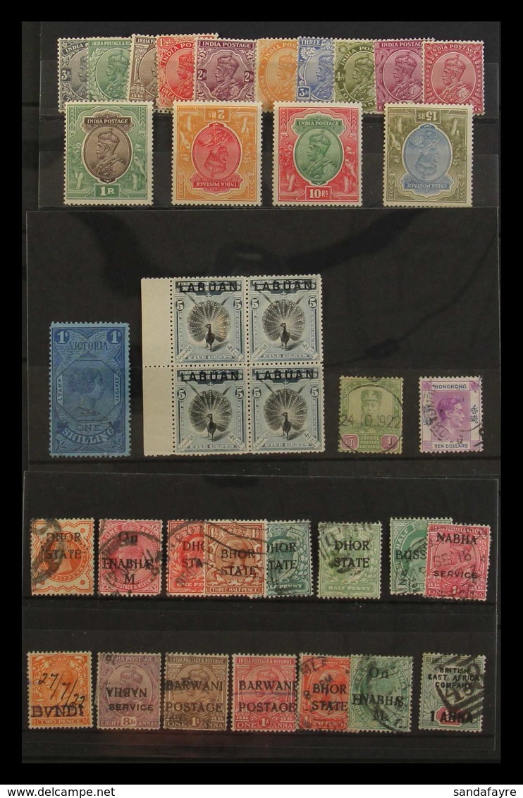 INTERESTING COMMONWEALTH CARTON 1840s - 2000's. A Large Box Filled With "Goodies". Mint & Used, ALL PERIOD Ranges On Sto - Other & Unclassified