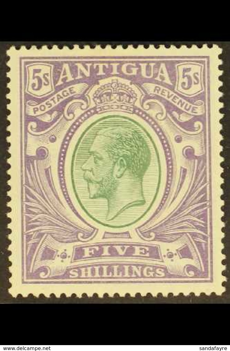 1913 5s Grey Green & Violet, SG 51, Fine Mint For More Images, Please Visit Http://www.sandafayre.com/itemdetails.aspx?s - Other & Unclassified