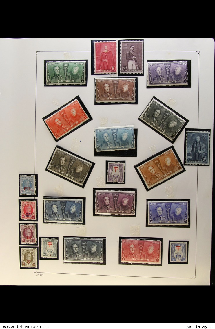 1925-1949 ATTRACTIVE NEVER HINGED MINT COLLECTION In Hingeless Mounts On Pages, All Different, Highly COMPLETE From Late - Other & Unclassified