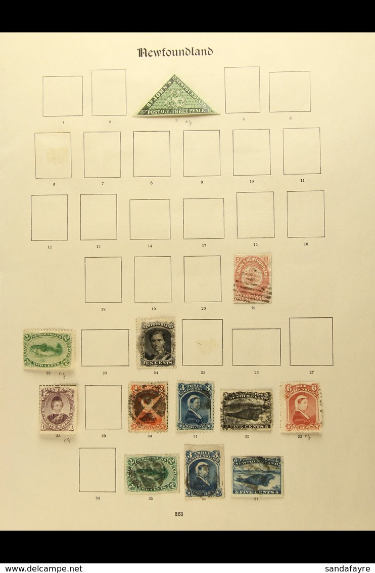 1860-1935 ALL DIFFERENT COLLECTION On Printed Leaves, Mint (a Few Earlier No Gum) And Used, The 20th Century Mostly Mint - Sonstige & Ohne Zuordnung