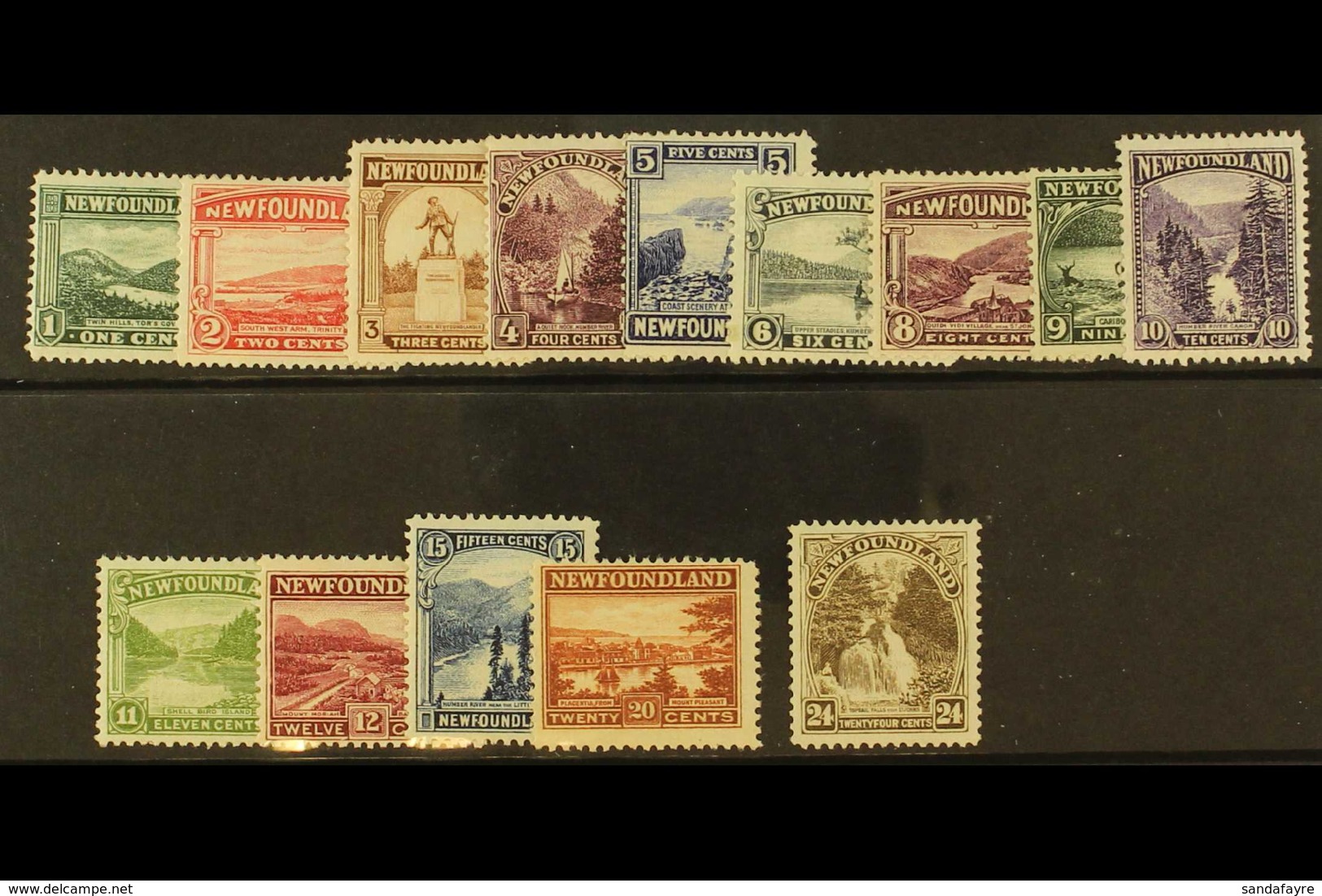 1923 Tourist Set Complete, SG 149/62, Very Fine And Fresh Mint. (14 Stamps) For More Images, Please Visit Http://www.san - Sonstige & Ohne Zuordnung