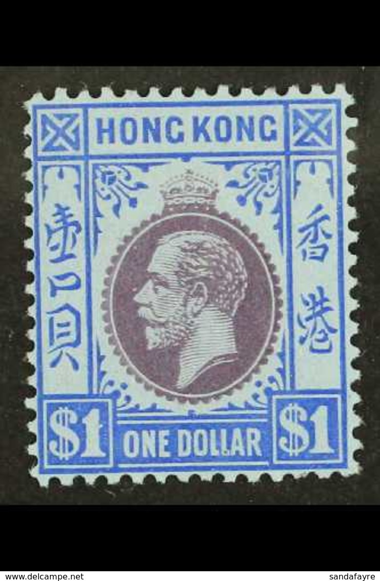 1912 $1 Purple And Blue / Blue, SG 112, Very Fine Lightly Hinged Mint. For More Images, Please Visit Http://www.sandafay - Sonstige & Ohne Zuordnung