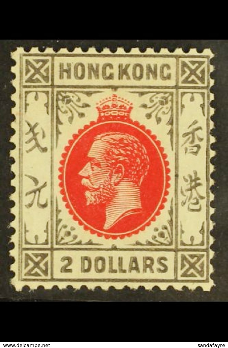 1912 $2 Carmine-red And Grey-black Geo V, SG 113, Very Fine And Fresh Mint. For More Images, Please Visit Http://www.san - Sonstige & Ohne Zuordnung