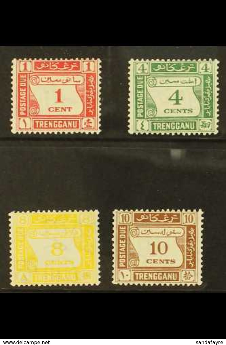 TRENGGANU POSTAGE DUES 1937 Set Complete, SG D1/4, Very Fine Mint. (4 Stamps) For More Images, Please Visit Http://www.s - Sonstige & Ohne Zuordnung