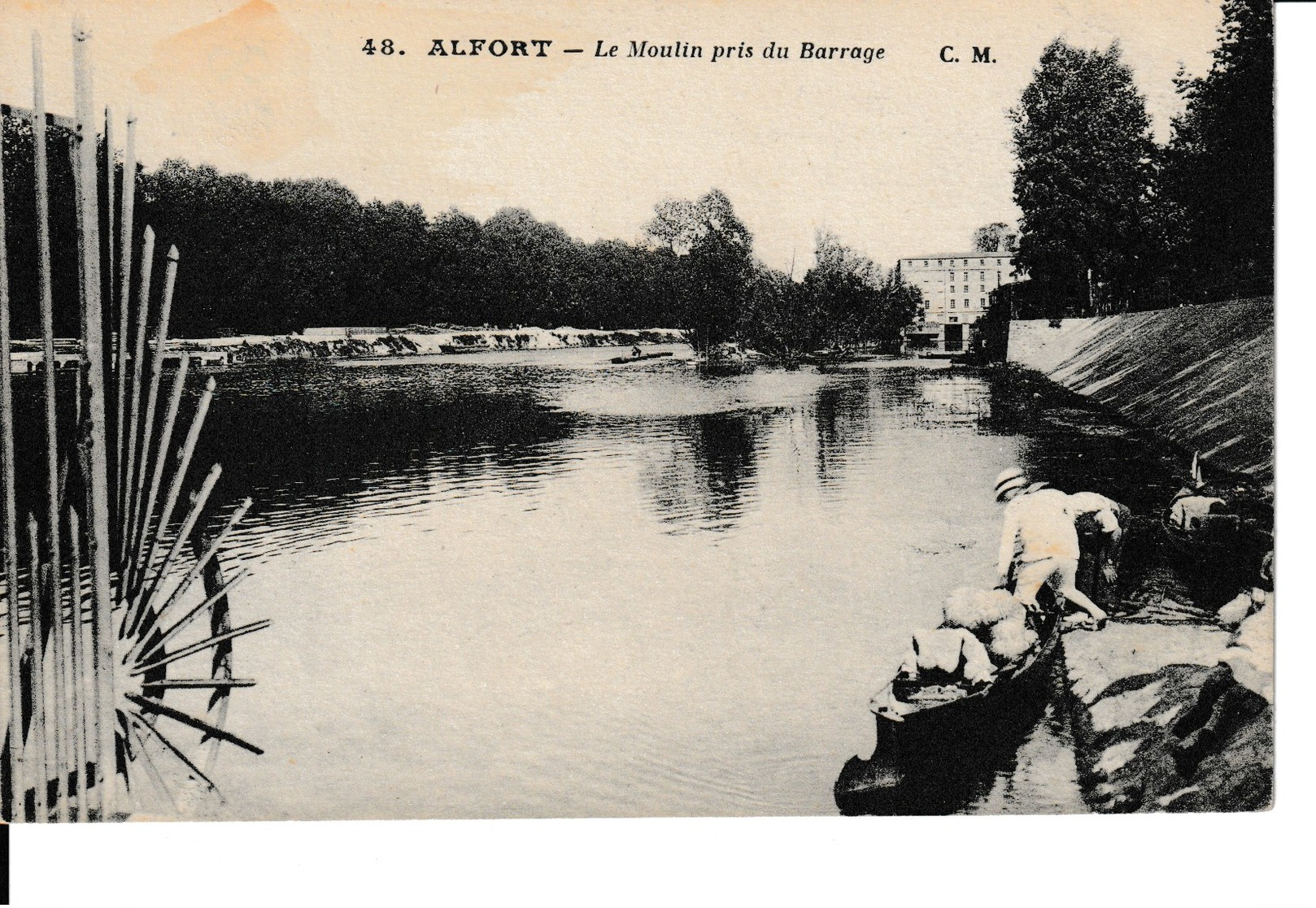 94=ALFORT.. Le Moulin Pris Du Barrage - Maisons Alfort