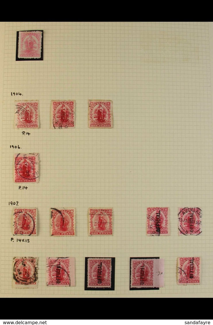 1898-1981 DEFINITIVES MINT & USED COLLECTION Housed In Two Volumes, We See A Few 1898/1900 Stamps, Note Useful Range Of  - Sonstige & Ohne Zuordnung