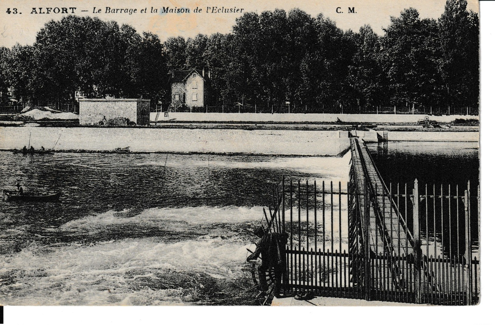 94=ALFORT.. Le Barrage Et La Maison De L'Eclusier - Maisons Alfort