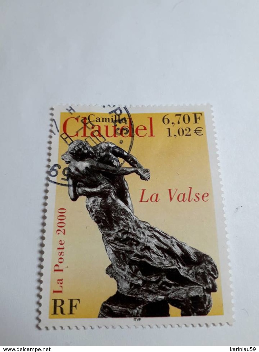 Timbre France   2000 Camille Claudel YT 3309 Oblitéré - Used Stamps