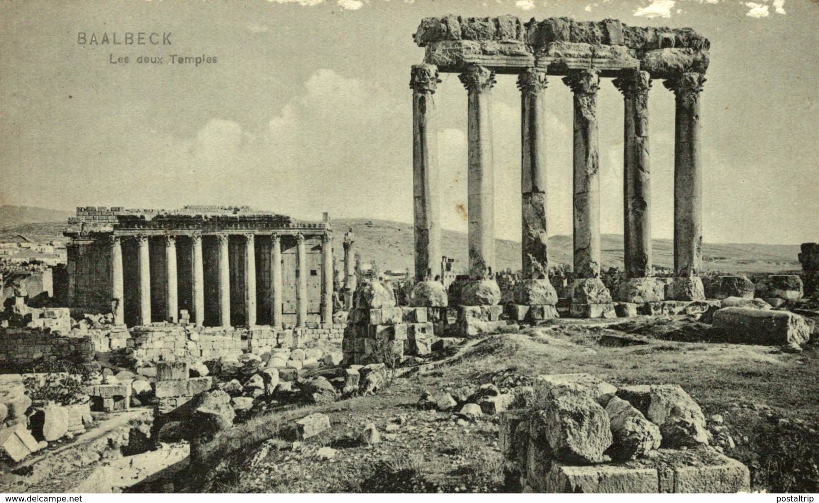 BAALBECK LES DEUX TEMPLES   TURQUIE TURQUIA - Turkey