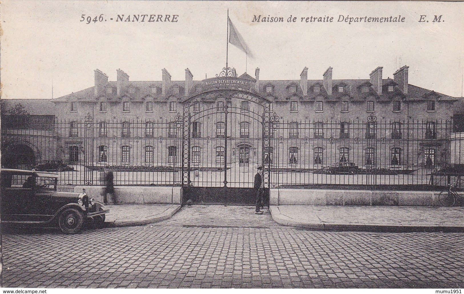 NANTERRE 92 HAUTS DE SEINE MAISON DE RETRAITE DEPARTEMENTALE BELLE CARTE RARE !!! - Nanterre