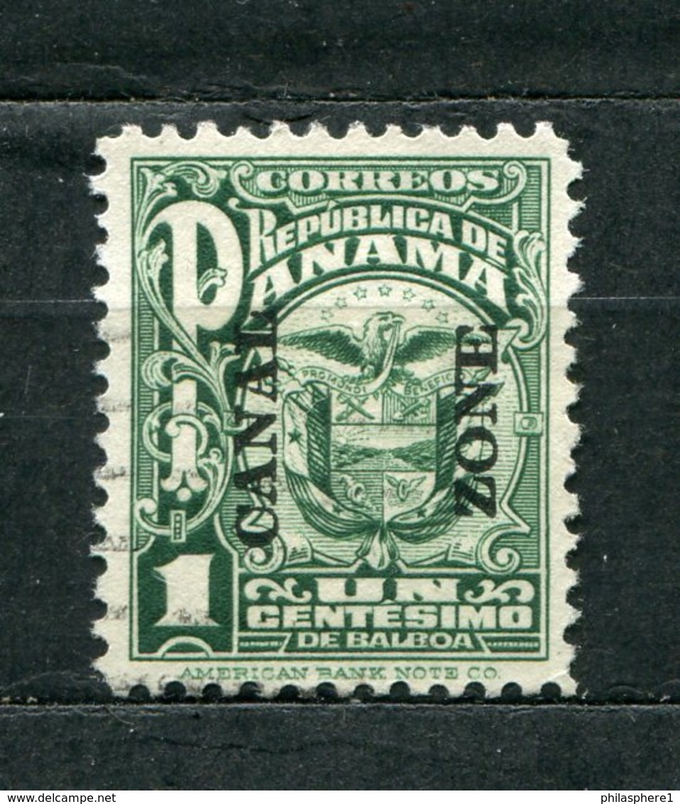 Panama Kanalzone Nr.45         O  Used       (035) - Kanalzone