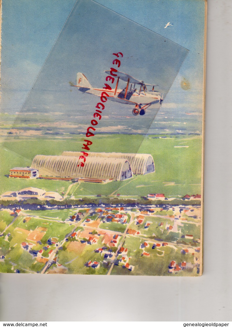 AVIATION-AVION-  HELENE BOUCHER PAR ROLAND TESSIER-ILLUSTRATIONS PAUL LENGELLE-AERODROME ROLAND GARROS -FLAMMARION 1943 - Flugzeuge