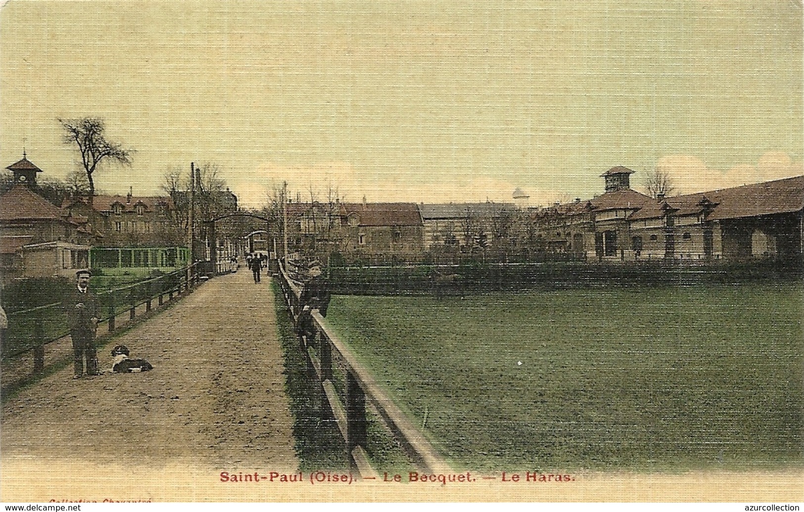 ST PAUL . LE BECQUET . LE HARRAS . COULEUR TOILEE - Autres & Non Classés