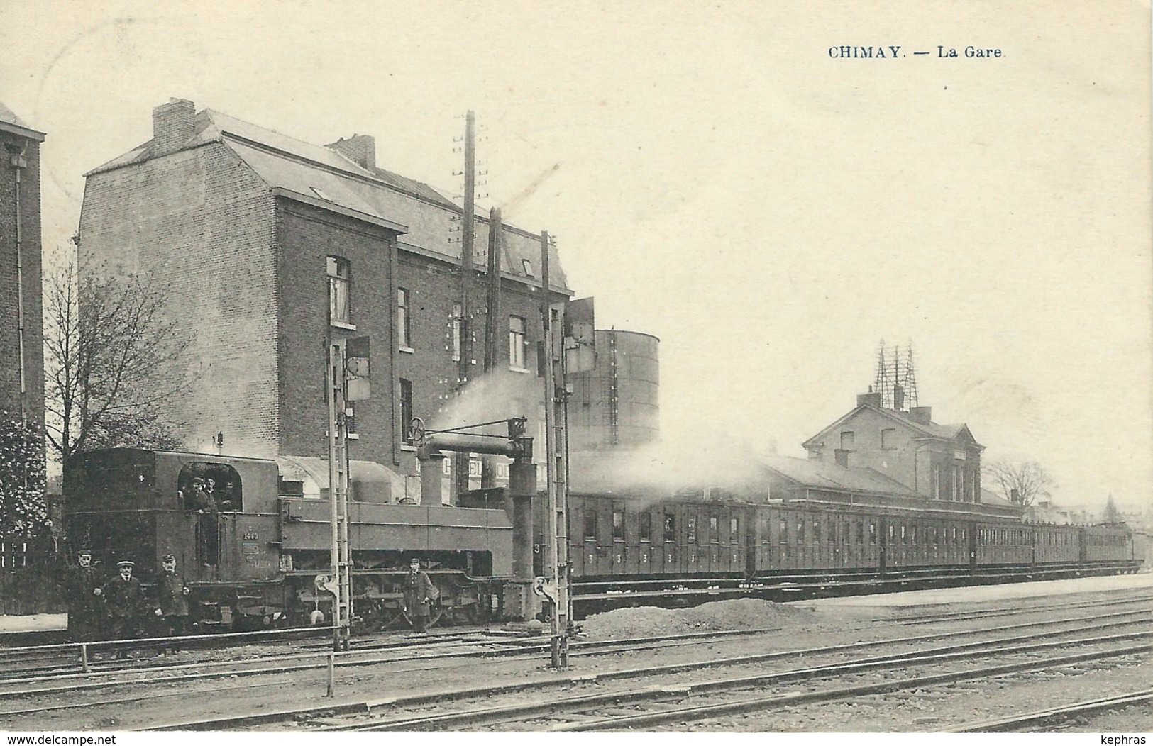 CHIMAY : La Gare - Coll. Toupet, Chimay - Ceci N'est Pas Une Reproduction - Chimay