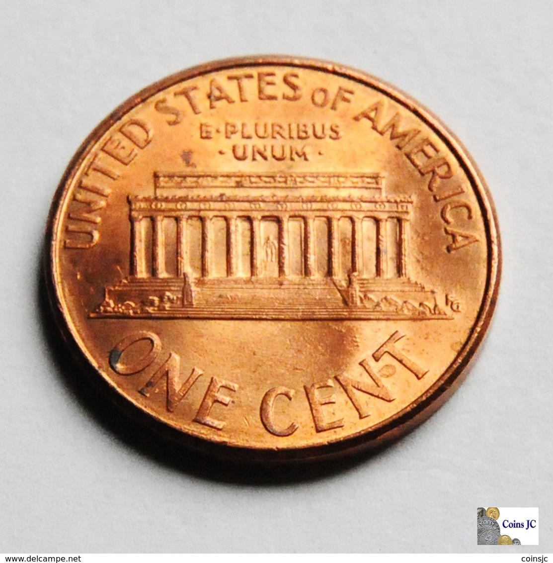 US - 1 Cent - 1999 D - 1959-…: Lincoln, Memorial Reverse