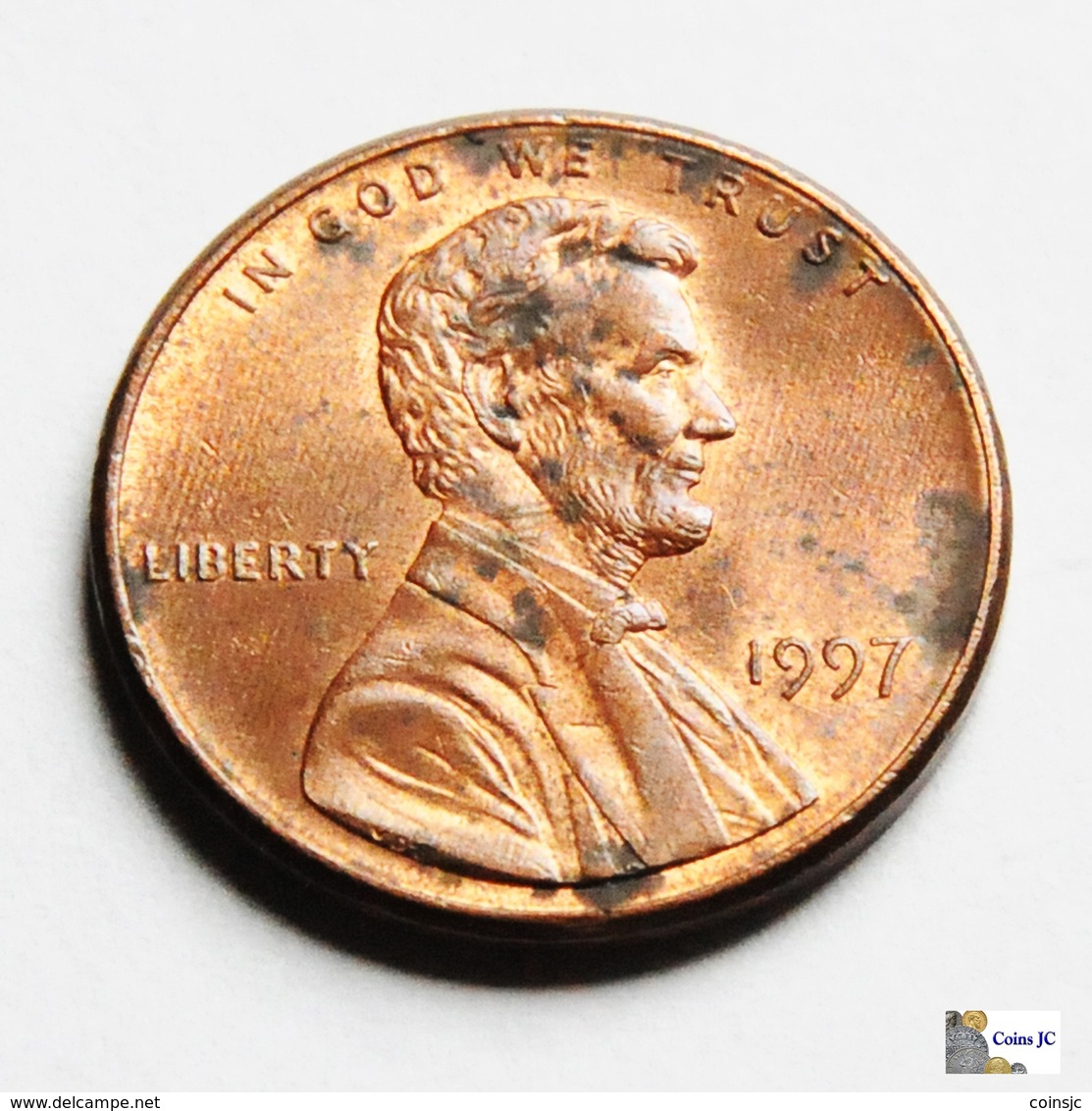 US - 1 Cent - 1997 - 1959-…: Lincoln, Memorial Reverse