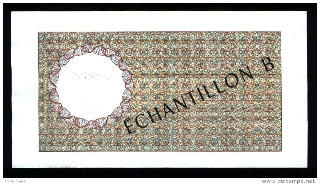 Billet Test-note ATHENA Type B - Variété RARE (art. N° 148-2) - Fiktive & Specimen