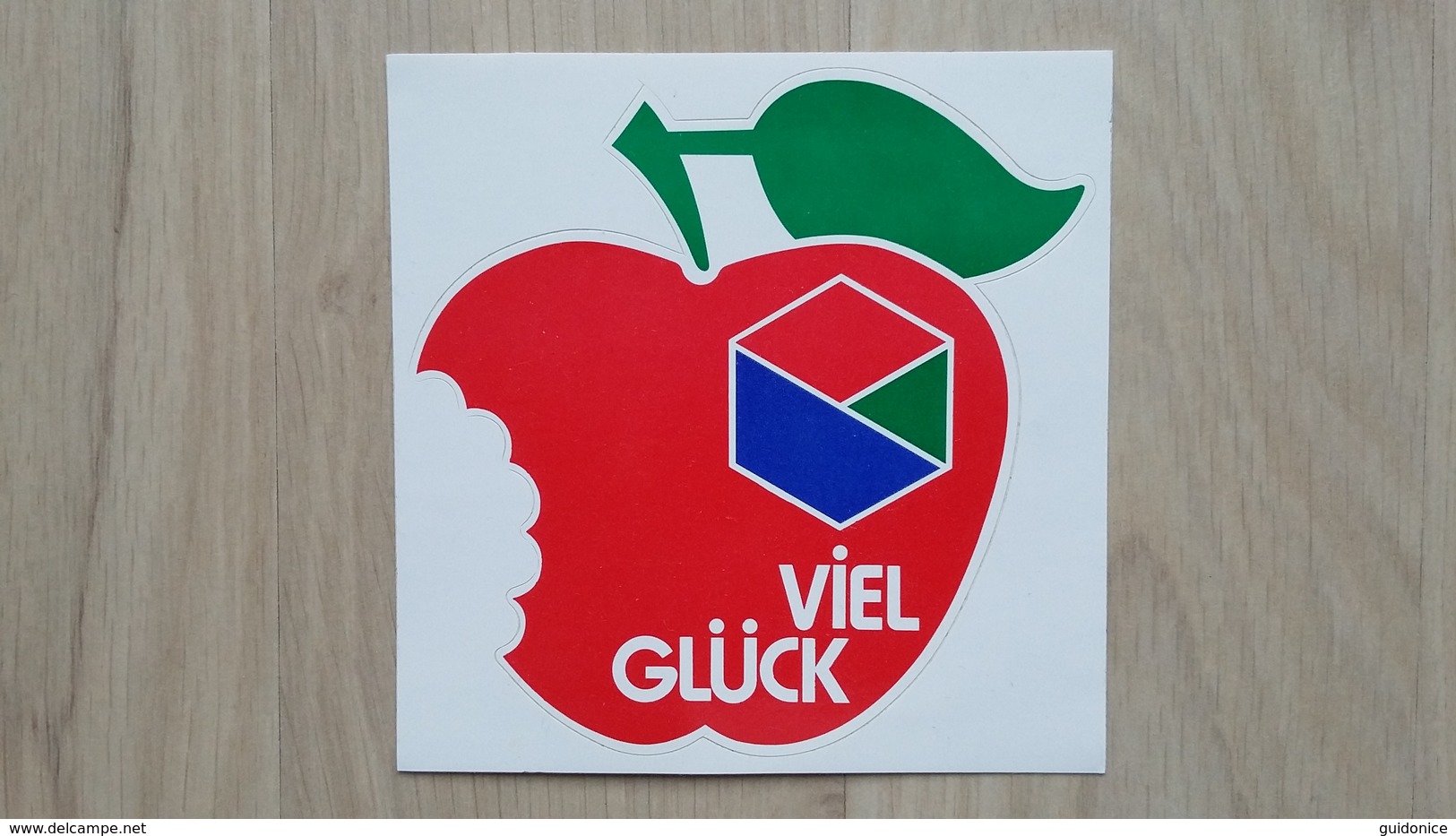 Aufkleber Mit Darstellung Eines Apfels (Lotto-Werbung; Deutschland) - Adesivi