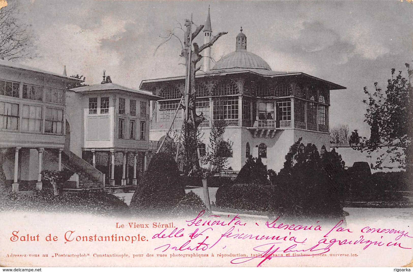 SALUT DE CONSTANTINOPLE.- LE VIEUX SERAIL - Turquia