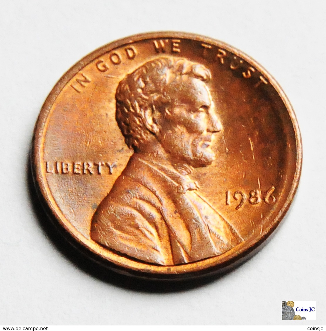 US - 1 Cent - 1986 - 1959-…: Lincoln, Memorial Reverse