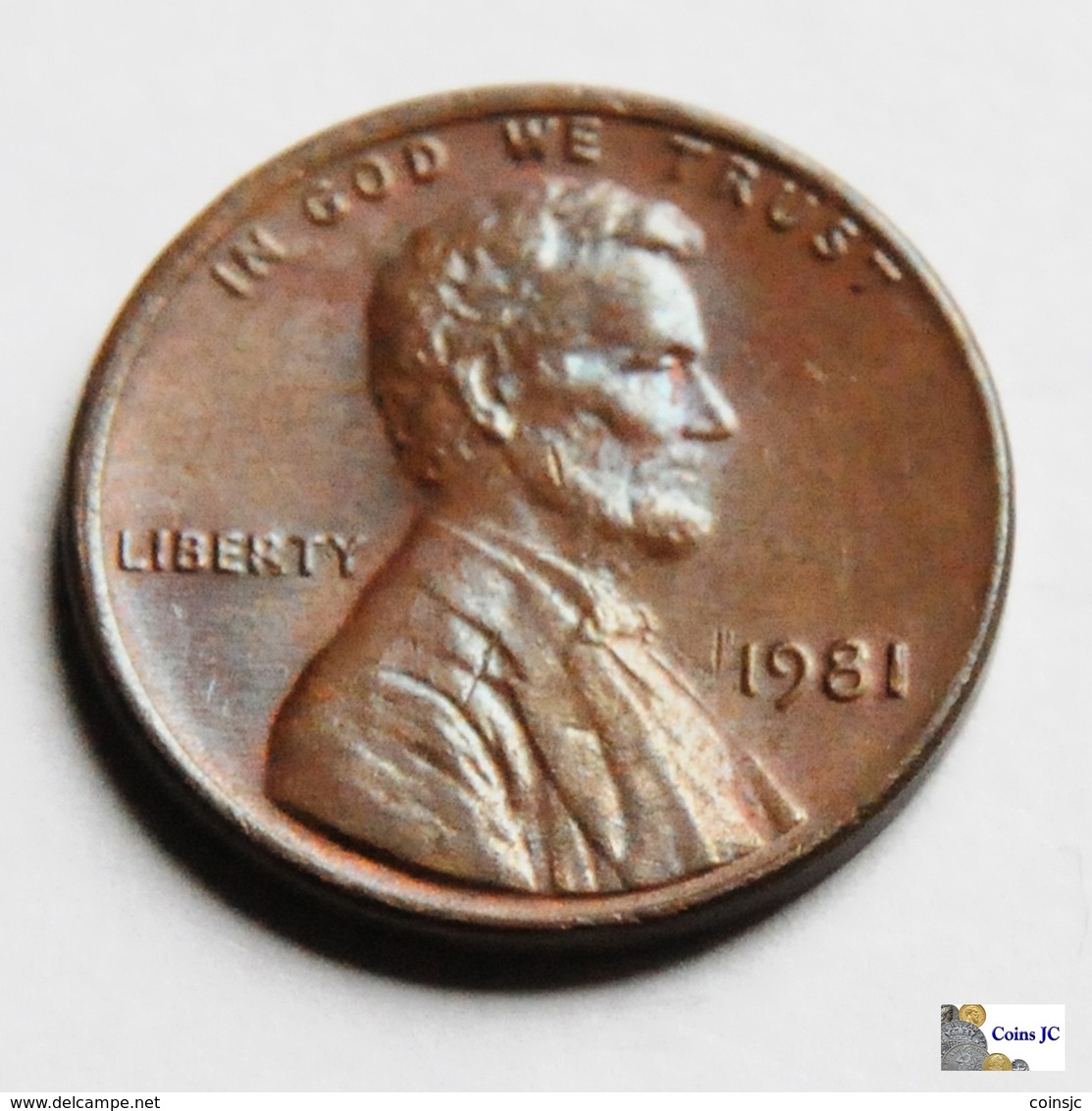 US - 1 Cent - 1981 - 1959-…: Lincoln, Memorial Reverse