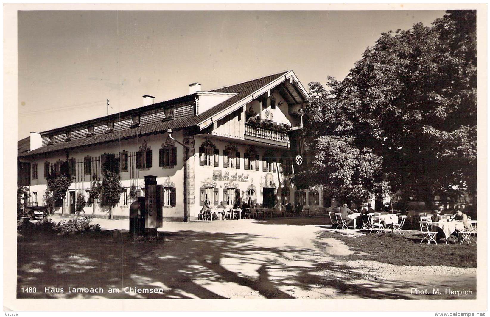 Haus Lambach Am Chiemsee S/w Beschr. - Chiemgauer Alpen